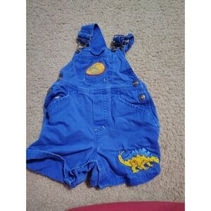 Vintage 90s Simply Basic Cartoon Dinosaur Stegosaurus Boys Sz 12 Mo 100% Cotton